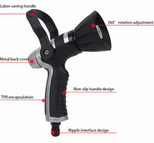 Load image into Gallery viewer, FIREFIGHTER STYLE GARDEN HOSE NOZZLE FOR GARDEN HOSE