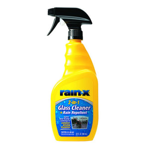 RAIN X 2 IN 1 GLASS CLEANER WITH RAIN REPELLENT