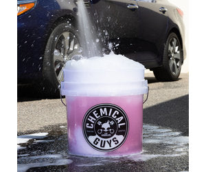 CHEMICAL GUYS HD DETAILING BUCKET - CLEAR