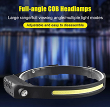 Load image into Gallery viewer, RECHARGEABLE LED HEADLAMP
